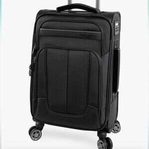 Perry Ellis Charleston Lightweight Spinner Luggage,black [COPY] [COPY]